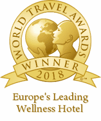 europes leading wellness hotel 2018 winner shield 256 200x239